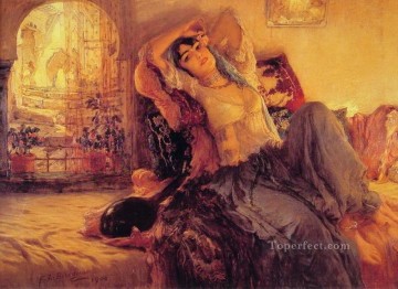 アラビアの美しい女性女性 Oil Paintings